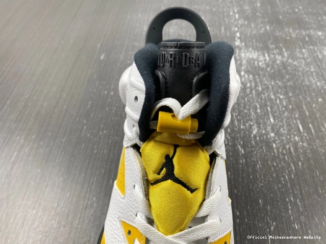 Official Maikesneakers Yellow Jordan 6 Air Ochre CT8529-170 0714